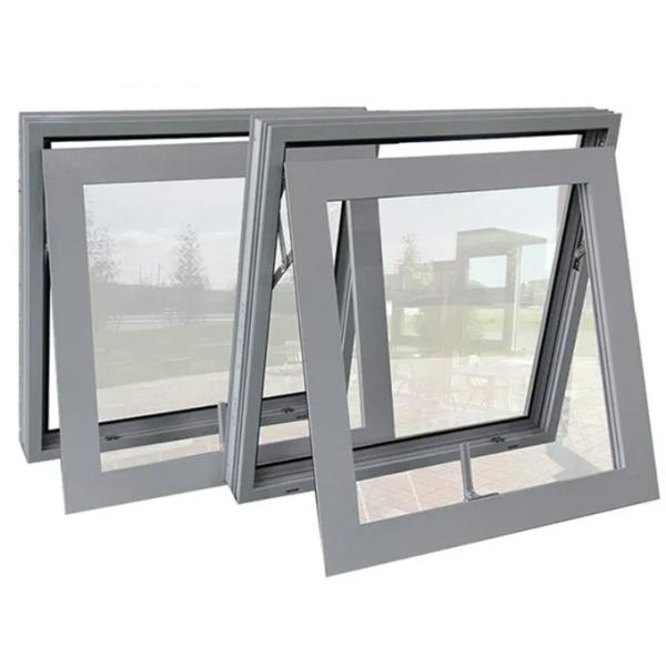 Aluminum Commercial Awning Windows With Horizontal Opening Pattern Tech Customization