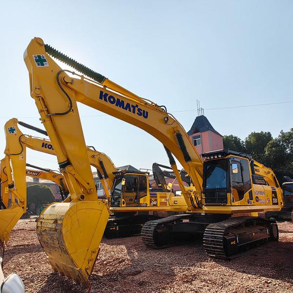 Used Komatsu PC350-8 hydraulic Excavator 184kw Rated Power 1.4m³ Bucket Cummins Engine