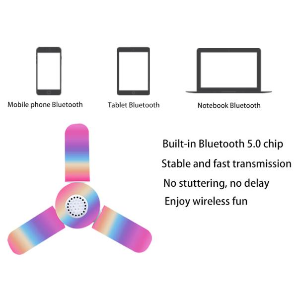 Электрические лампочки SMD2835 Bluetooth с дистанционным управлением 10m диктора