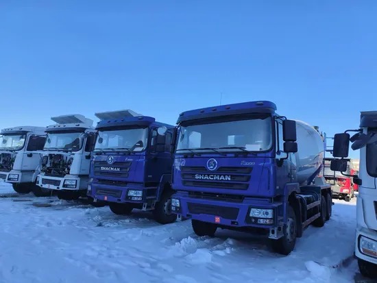 10m3 Shacman 6X4 10 Wheel Concrete Mixer Truck X3000 Diesel Engine Cement Transport Vehicle