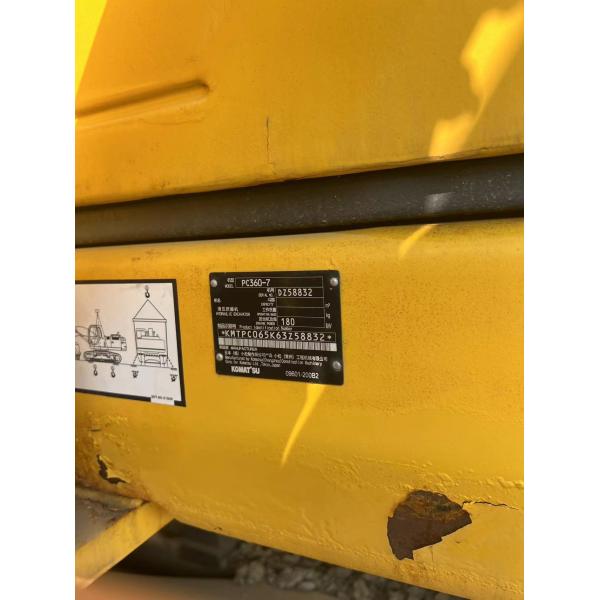 Komatsu PC360 36 Ton Excavator Used Crawler Excavator PC360-7