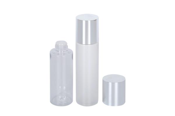 PET mate 120ml 150ml frasco de remoção de maquiagem com tampa de parafuso para água de toner para olhos ou rosto