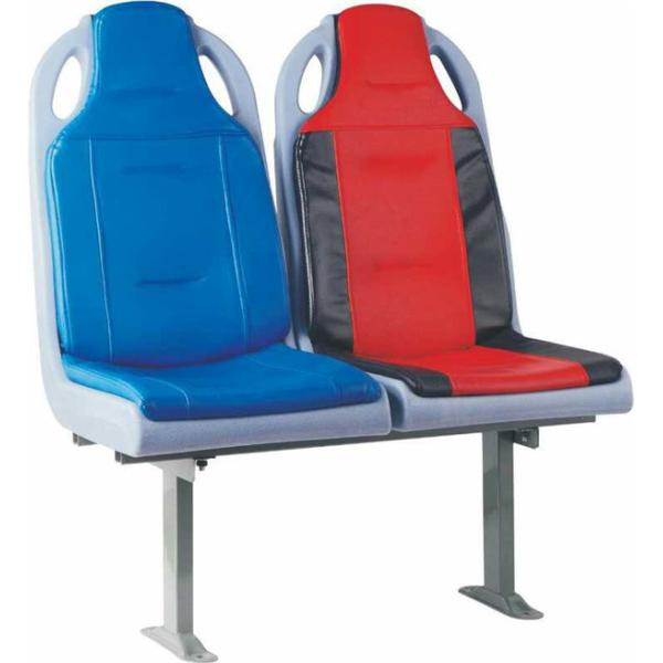 Injection HDPE Boat Vessel Marine Passenger Seats With Safety Belts