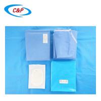 Pacote Cirúrgico Oftálmico Azul Folha Ocular Drape ODM