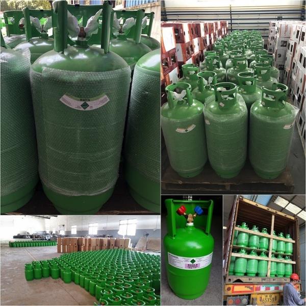 Recycled R134A Refrigerant Gas Cylinder 99.99 Purity R134a 30 Lb Cylinder