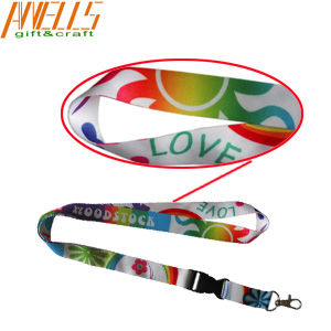 Cool Lanyard Plastic Holder Washable Breakaway Silkscreen Printing