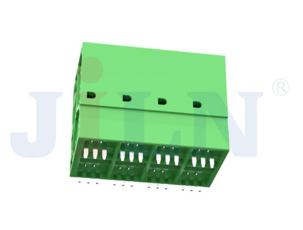 DIP Tin Plated Pluggable Terminal Block 1.2Nm Screw 10.0mm Pitch CUL PBT
