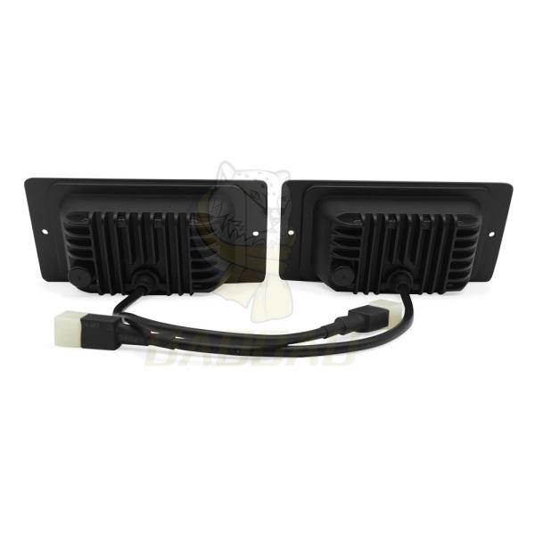 4 Inch White Rectangle 12V 24V 45W Automotive Fog Light Accessories