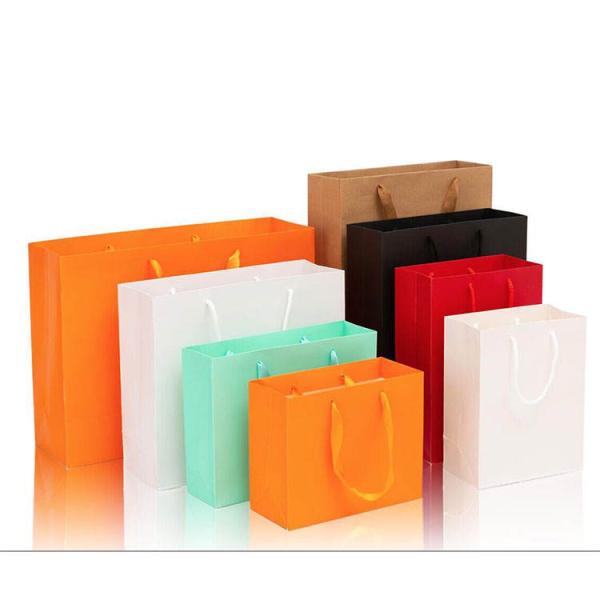 Manufacture Customized High Quality Printed Paper Bags Low Price With Your Own Logo