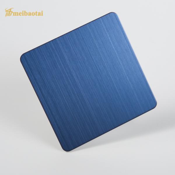 Браун поднял ранг листа нержавеющей стали 201 волосяного покрова покрытия цвета золота PVD