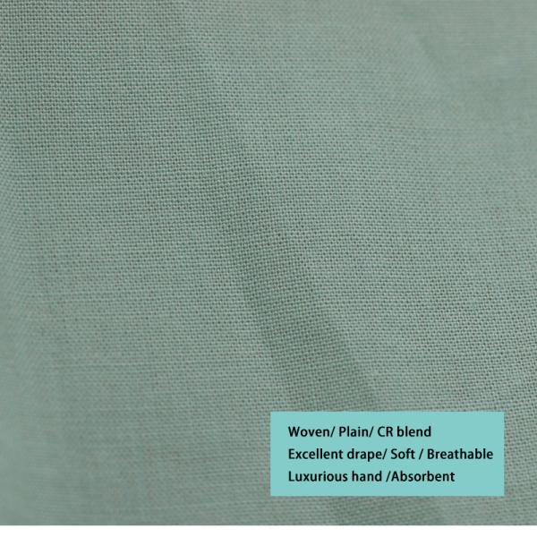 ткань маркизета вискозы 100 хлопок ткани вискозы Twill 50s краски связи 110gsm бамбуковая