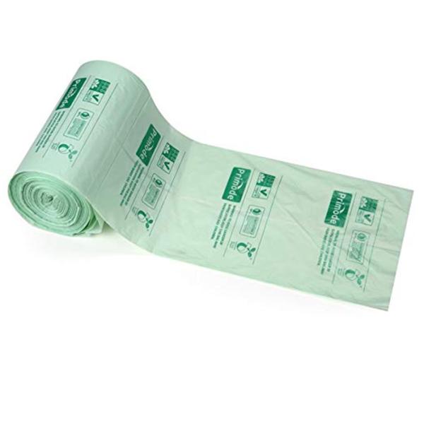 Factory Supply 100% Biodegradable T-Shirt Garbage Bag,Corn Starch Plastic Compostable Trash Bag Compostable Biodegradabl