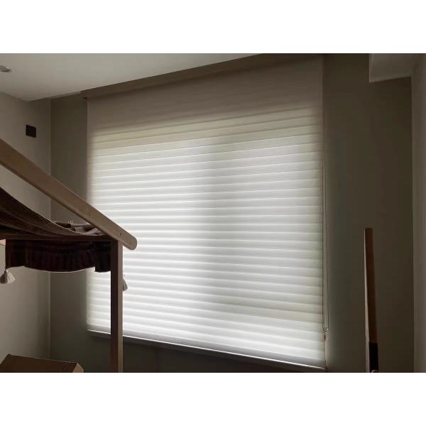 Fabric Roller Blinds Shangri-La Fabric Semi-Blackout Roller Shades 100% Polyester Sheer Elegance