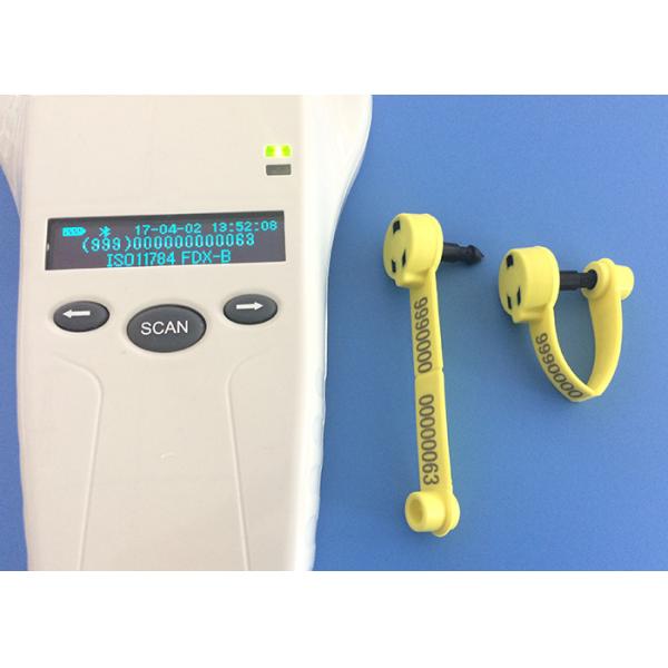 Электронные теги овец ICAR сертифицированные 134.2Khz RFID Теги ушей овец для коз Стандарт ISO11784/5