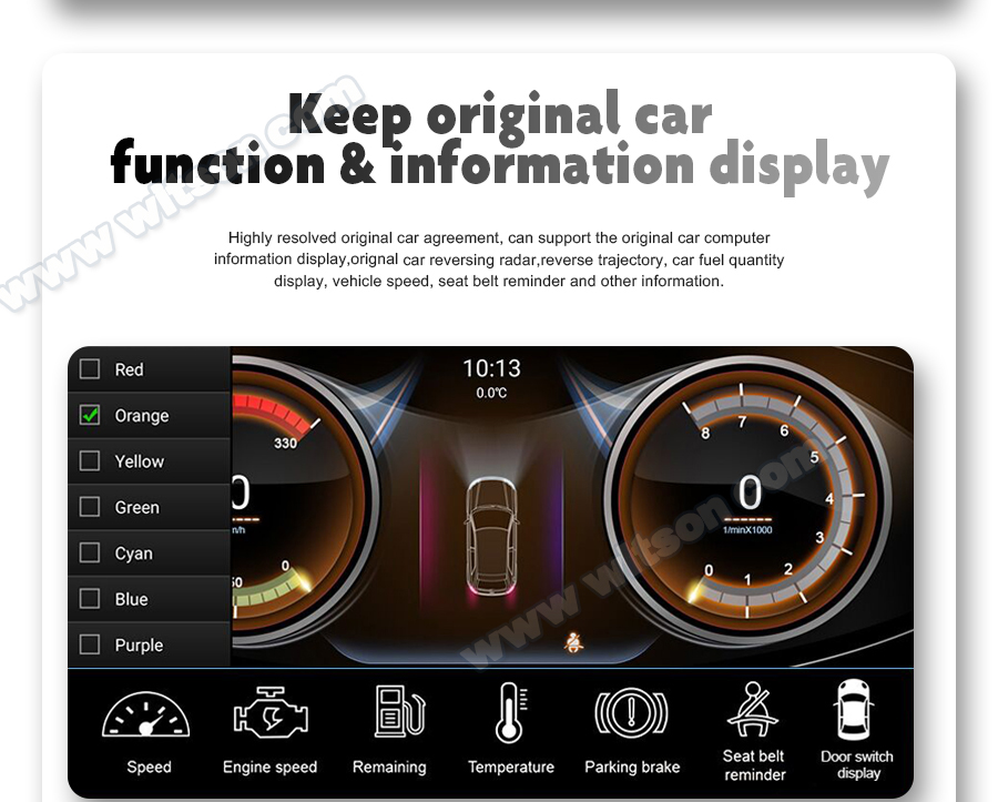 图片.png 10.25' экран Для AUDI A4 A5 2008-2016 Низкий левый водитель Android Автомобиль мультимедиа