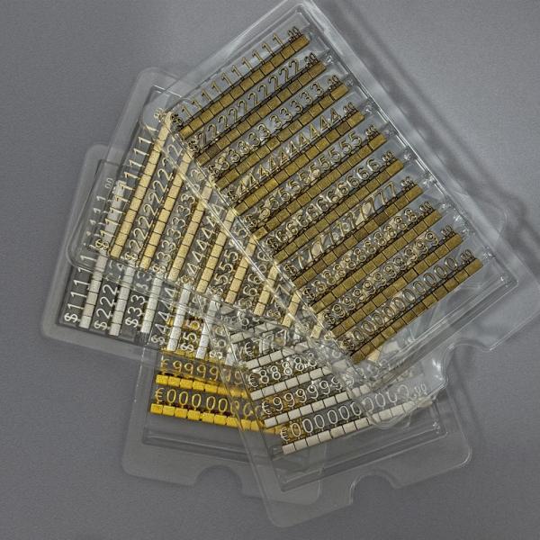 3D Металл Античная латунь 8 мм Роскошные ювелирные изделия Цена Кубики Розничная цена Тэги