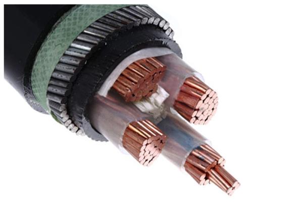 PVC Insulated and PVC Jacketed Fine Steel Wire Armoured Electrical Cable 4 Core Copper PVC Power Cable