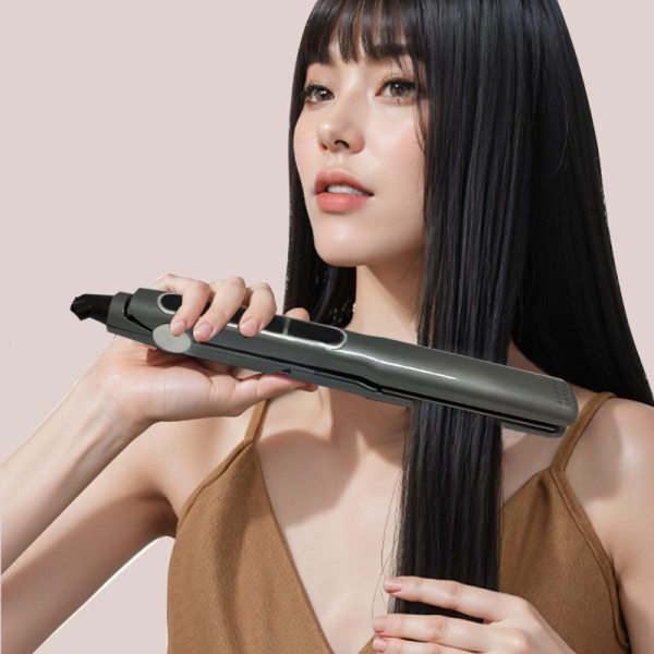 Professional LED Electric Titanium Hair Straightener Hotel Household Use Portable Fast Heating Wholesale Private Label