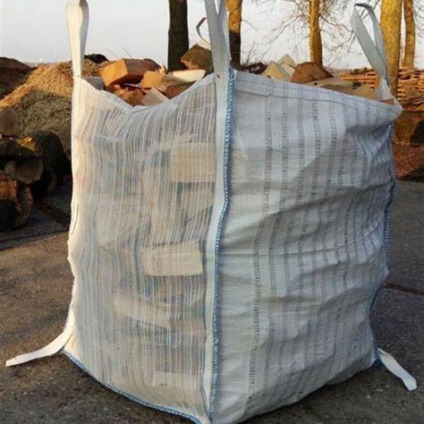 White U Type 100% PP FIBC ISO9001 Ventilated Big Bags 180gsm 2ton Pp Fibc Bags