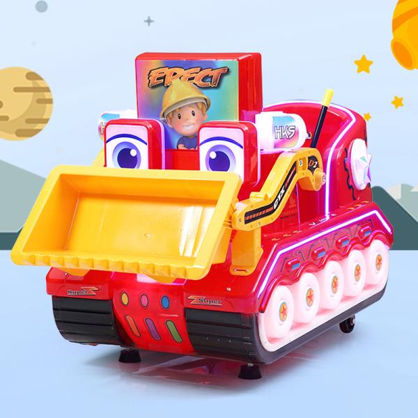 Kiddie Rides Bulldozer Caixinha de controle de máquina de jogos de carro para 1 jogador 110V/220V/230V