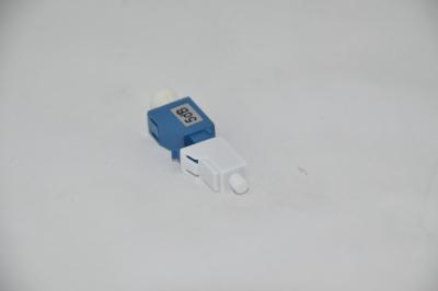 LC UPC Fixed Fiber Optic Attenuator Precision Ceramic Ferrule Plastic Material