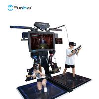 0.8kw Simulateur de réalité virtuelle de vol debout avec affichage de casque de réalité virtuelle de 30 PCS