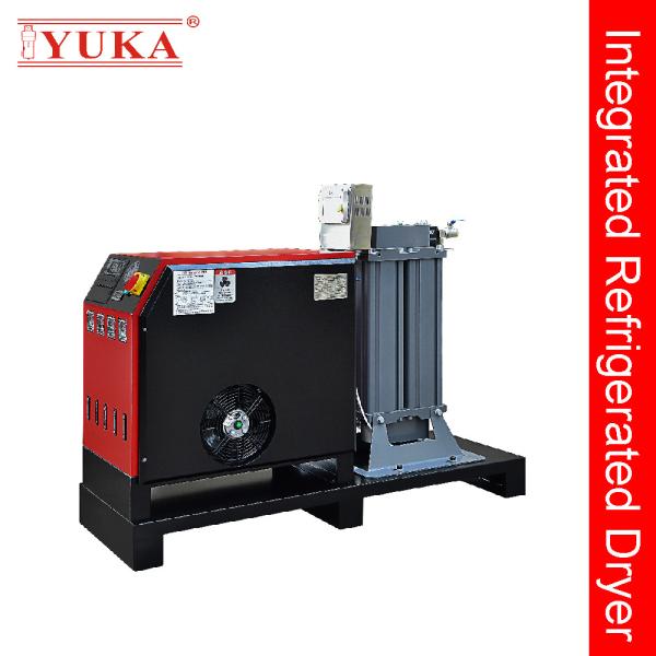 Separación de energía del secador de aire refrigerado y desecante integrado
