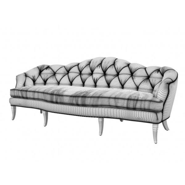 Fashion Hotel Booth Seating Sofa Living Room Couches with Three Seat