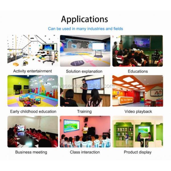 4K LCD умное взаимодействующее Whiteboard 20 пунктов для конференц-зала