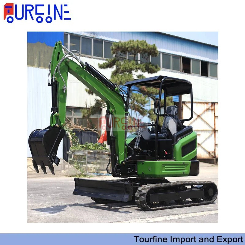 2.6 Ton Mini Crawler Excavator Machinery with 0.075 CBM Bucket for Construction
