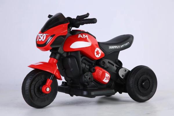 Chassi estável e design bonito crianças motocicleta elétrica com para meninos e meninas