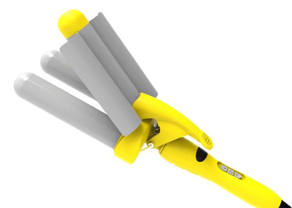 32mm cabelo de três tambores oscilam, ferro de ondulação cerâmico do tambor da turmalina