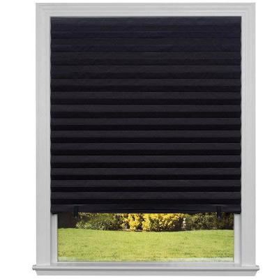 FSC Portable Oriel Window Pleated Cordless Curtain Blinds Europe Style