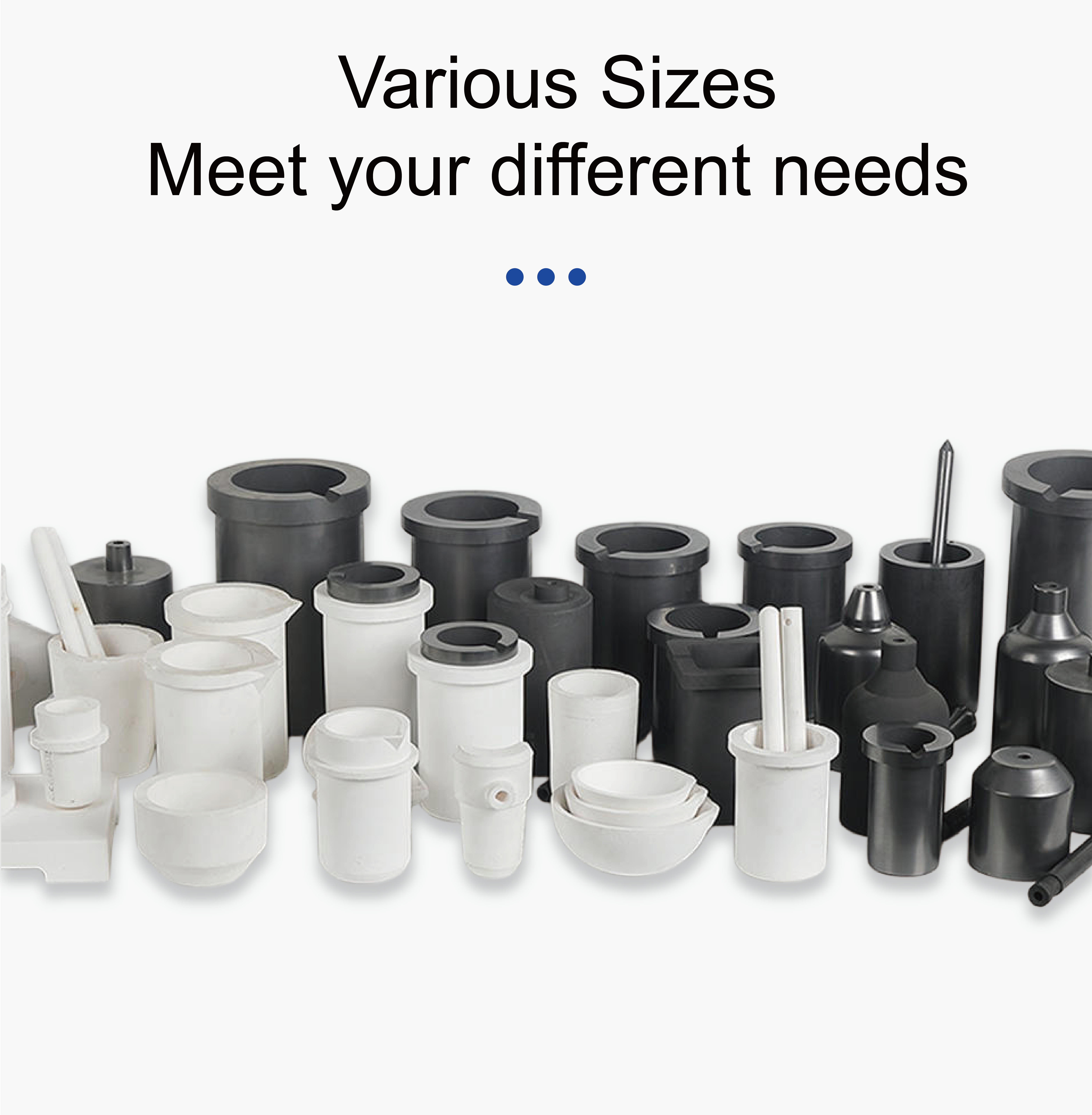 G40 Graphite Casting Crucible And Ceramic Shield For Galloni G40