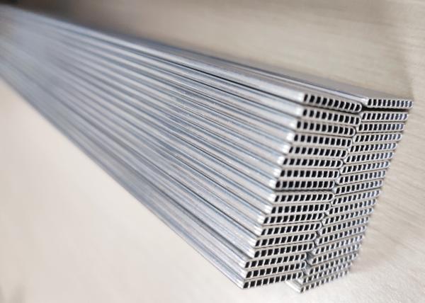 Mill Finish Micro Multi Port Extruded Aluminum Tube O / F / H111 / H112 For Evaporator