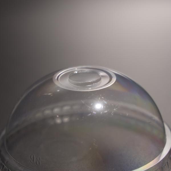 Tapa para vaso de plástico PET para beber, sencilla y funcional, personalización para vasos de PP y PET