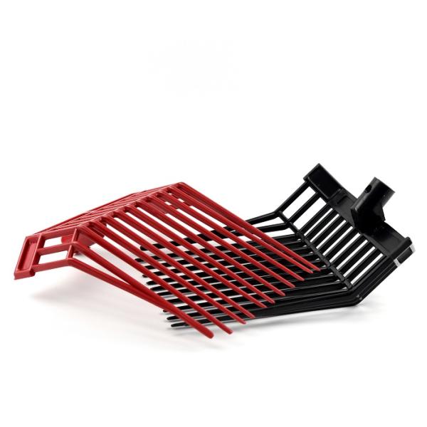 Подгонянная вила лошади, вилка постельных принадлежностей позема АБС для чистки лошади