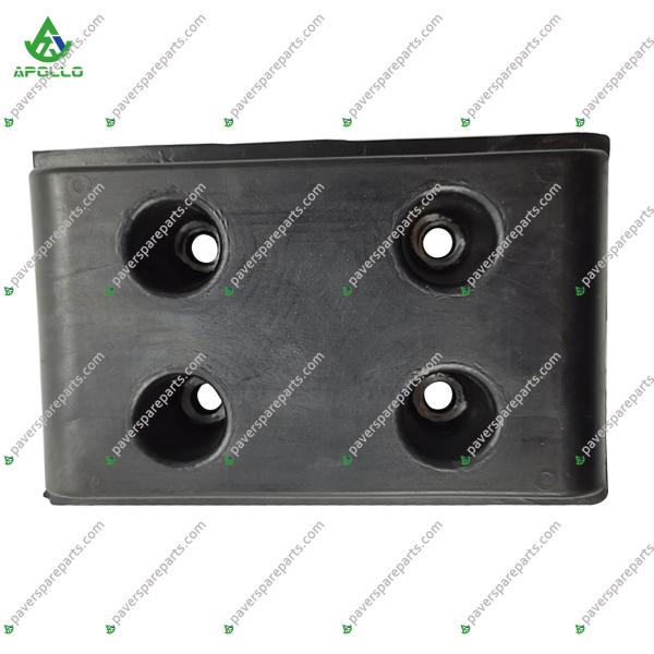 Lower Noise APOLLO Rubber Track Pad S700 PN 2390756 Paver Track Pads Fuel Efficiency