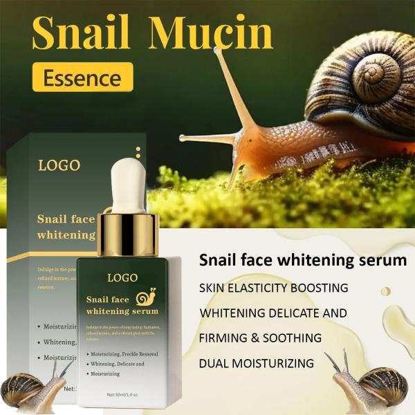 Anti Freckle Brightening Vitamin C Glowing Skin Products Collagen Face Serum Snail