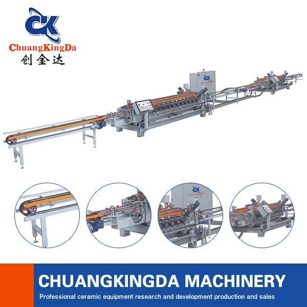 ceramic tile squaring and chamfering machine guangzhou foshan city chuangkingda machinery