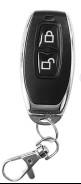 Remote Metal 2 Keys Controller Socket Switch Accessories For CR2032 3V Cell Battery