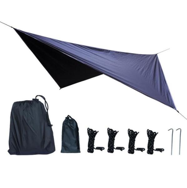 Lightweight Portable Camping Hammock , Hammock Rain Tarp Waterproof