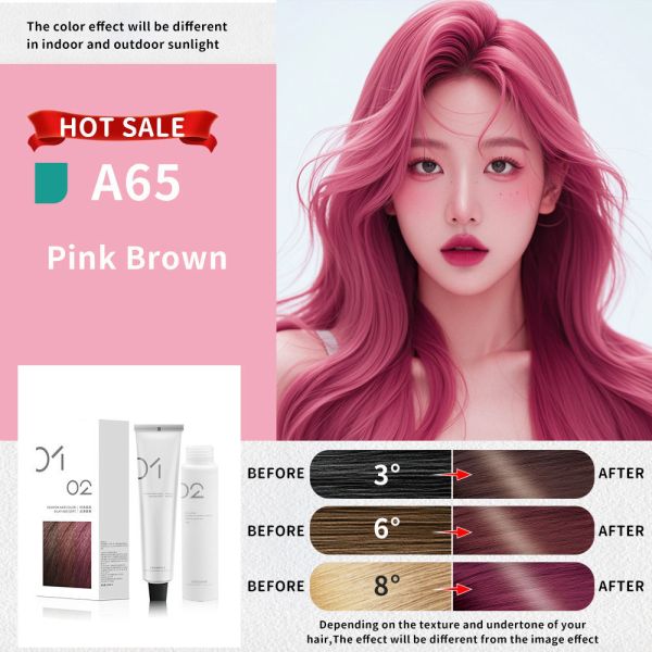 Low Ammonia Home Hair Dye Cream Kit Cosmetic Grade For Dyeing Easy Application OEM