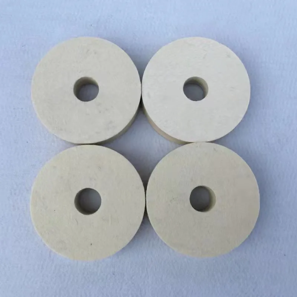 Coarse Grit Wool Buffing Wheel 115mm for Mirror Finish Polishing of Stainless Steel