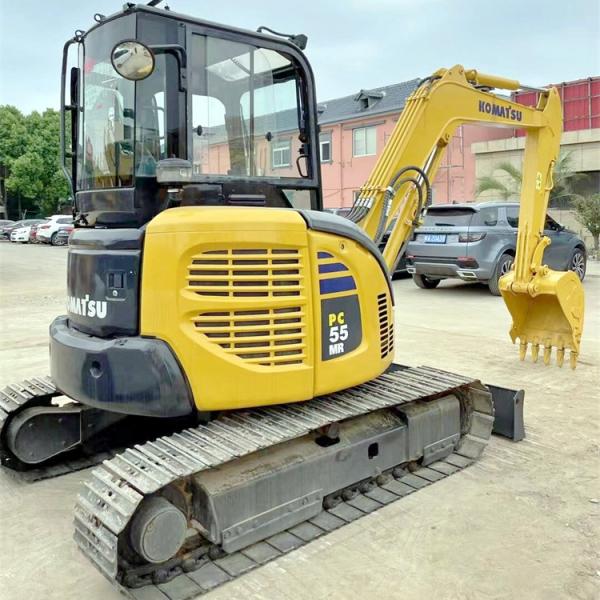 Excavadora PC55 em boas condições de 2018 com 5160 kg de peso operacional em Xangai