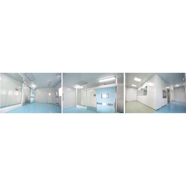 Prefabricated Dust Free Sanitizer Cleanroom With Exterior Sandwich Panels