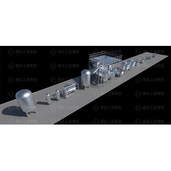 3-5ton/h Liquid Fertilizer Machine Potassium Nitrate Fertilizer Water Soluble Fertilizer Production Line