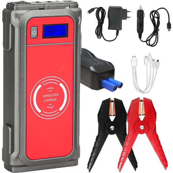 12000mAh Авто портативный стартер 24V 12V Power Bank Стартер мощный