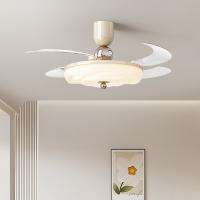 Ventilateur de plafond intelligent LED de 42 pouces, commande à distance de ventilateur de plafond en rotation