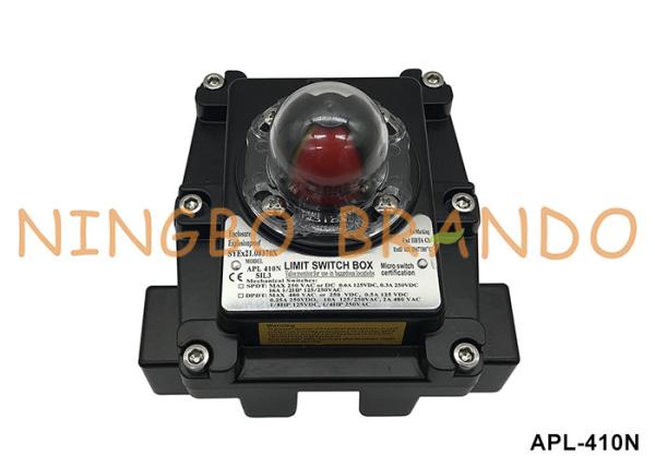 APL-410N Explosion Proof Limit Switch Box Valve Position Indicator For Ball Valve
